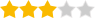 3 star rating
